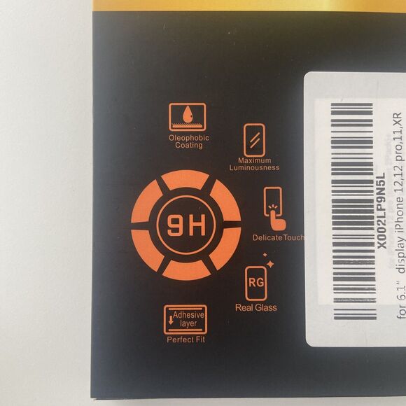 Ailun Glass Screen Protector - iPhone 12 / 12 Pro, 11, XR - 3 Pack - New In Box - Picture 2 of 5